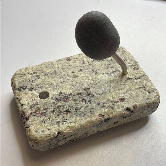 2003 Sea Stone Phone Holder handmade USA - Picture 1 of 9